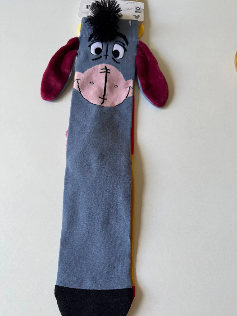 Hallmark Disney Winnie the Pool, Eeyore Socks & Winnie the Pooh Figurine Mirror